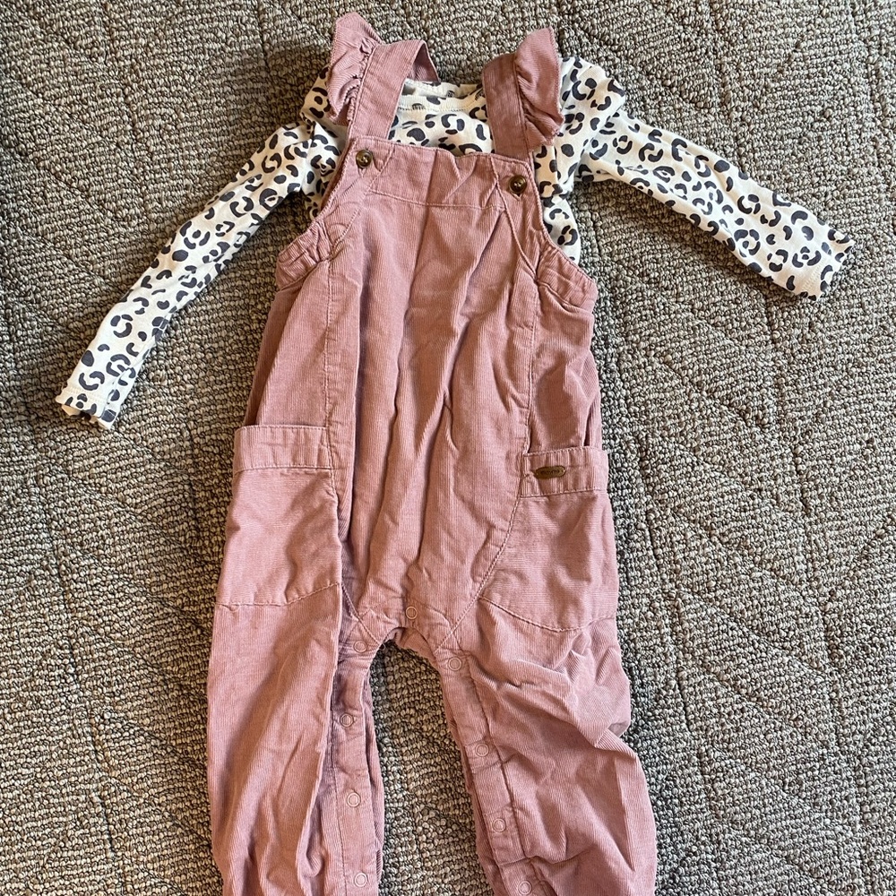 Tea Collection + Minymo Overall Set